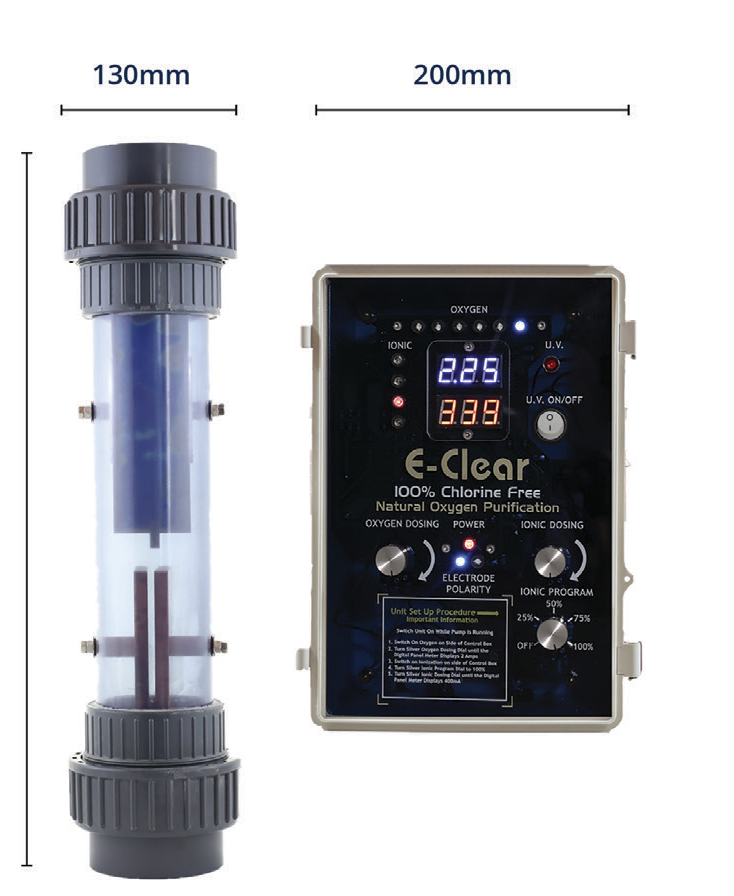 Chlorine free purification system